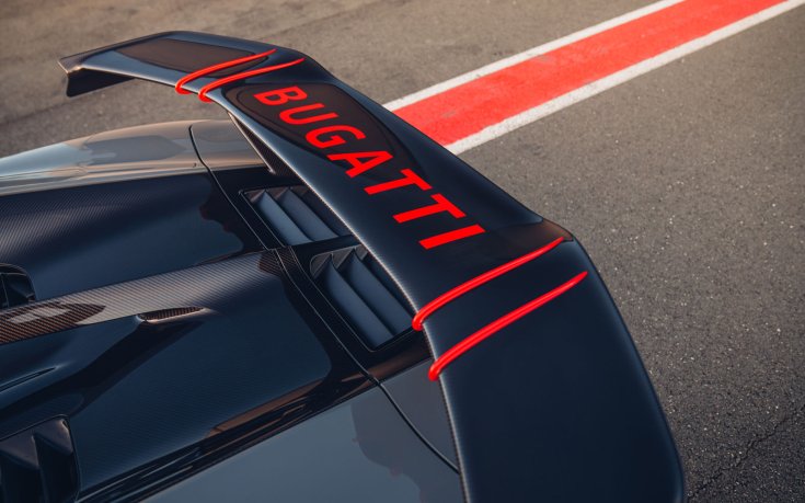 Bugatti Chiron Pur Sport szárnya
