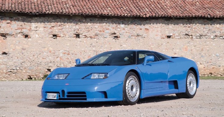 Bugatti EB110-es
