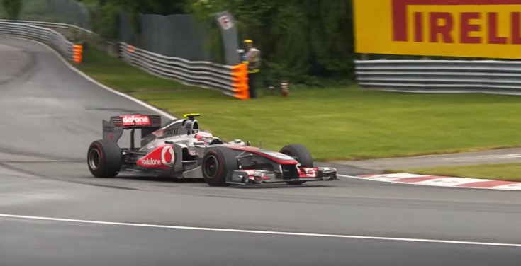 Jenson Button a McLarennel