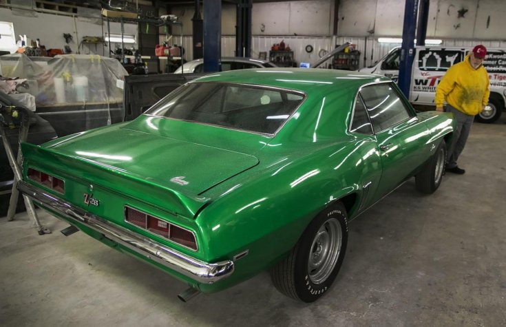 1969-es Chevrolet Camaro hátulról