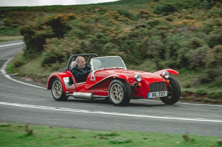 Caterham menet közben