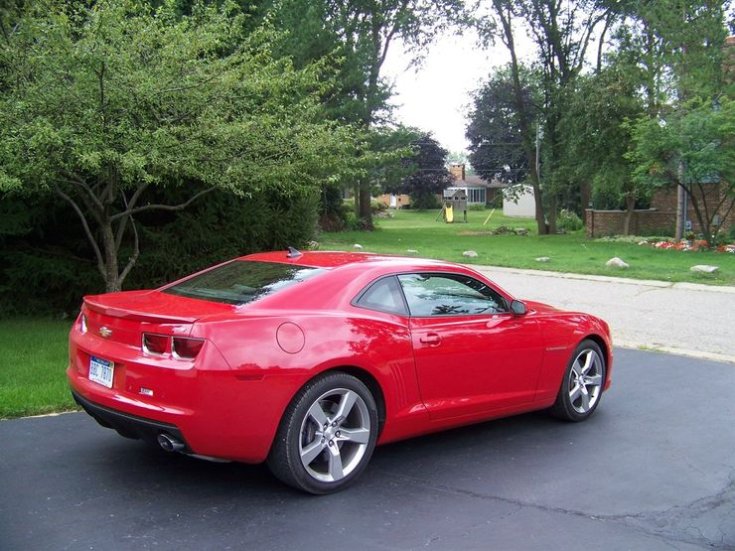 Chevrolet Camaro SS hátulról