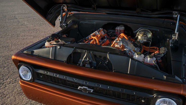 A Chevy E-10 Concept elektromotorja
