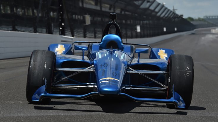 A Chevrolet 2018-as Indycar autója