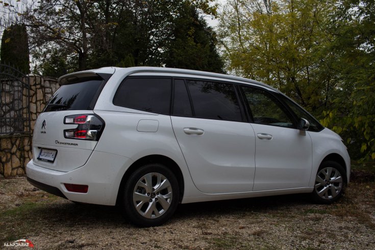 Citroën Grand C4 Spacetourer - teszt Alapjárat