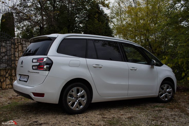 Citroën Grand C4 Spacetourer -  teszt Alapjárat