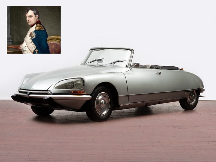 ezüst Citroën DS Convertible