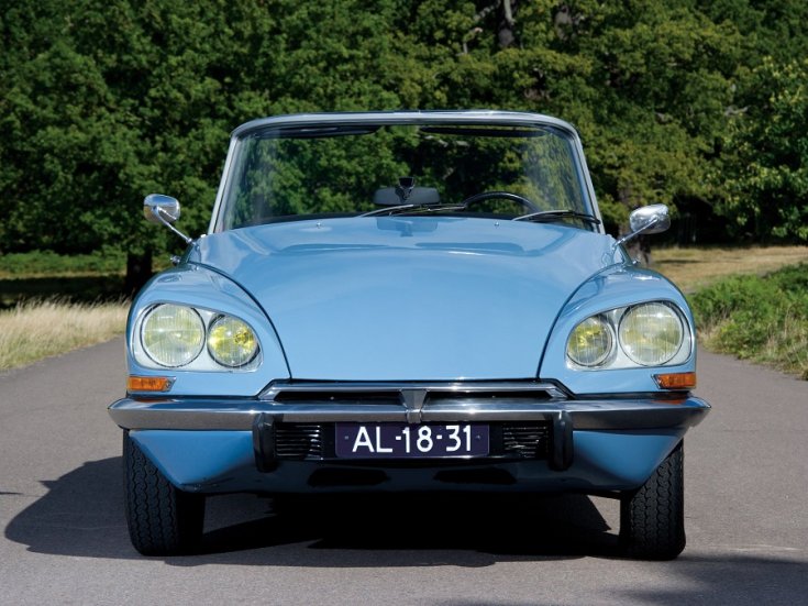 1970 Citroen DS Chapron kabrió, RM Sotheby’s, kék, elölnézet