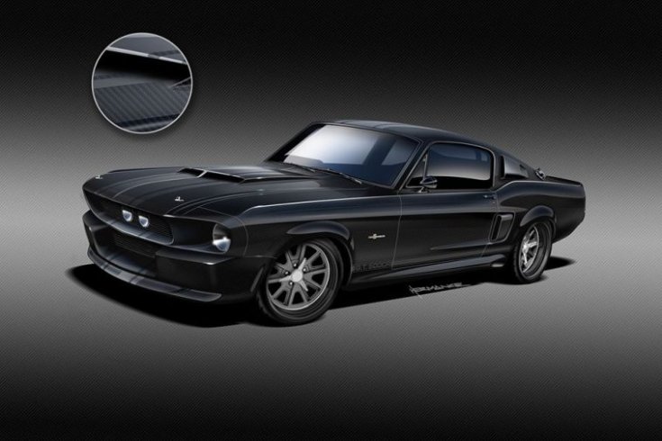 Shelby GT500CR Mustang karbonkarosszériával