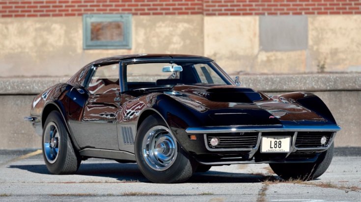 Corvette L88 coupé szemből