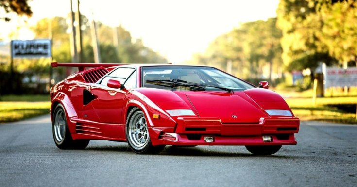 Lamborghini Countach, utcán
