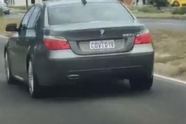 COVID19 rendszám
