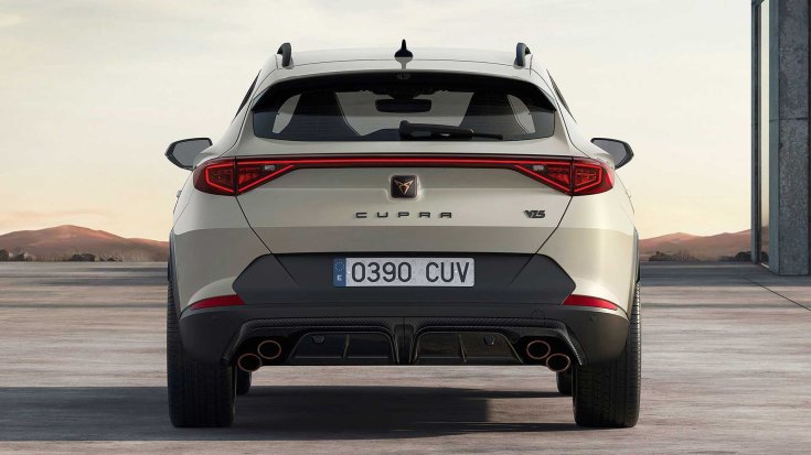 Cupra Formentor VZ5 hátulról