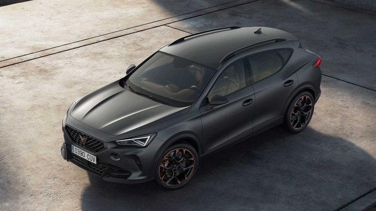 Cupra Formentor VZ5 felülnézetből