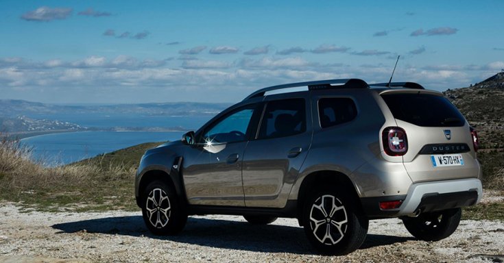 Dacia Duster 2020-ban LPG-vel hátulról