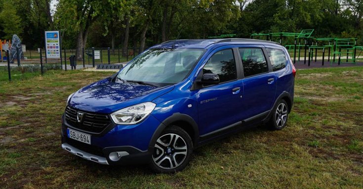 2020-as Dacia Lodgy elölről