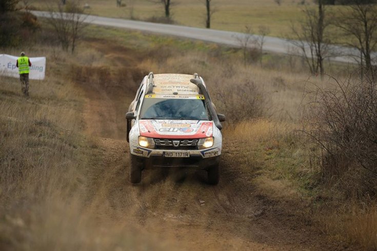 A Dacia Duster ELF Cup győztese szemből