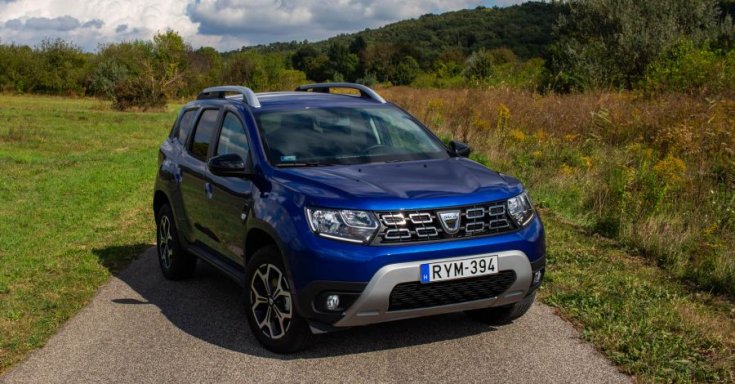 2020-as Dacia Duster elölről