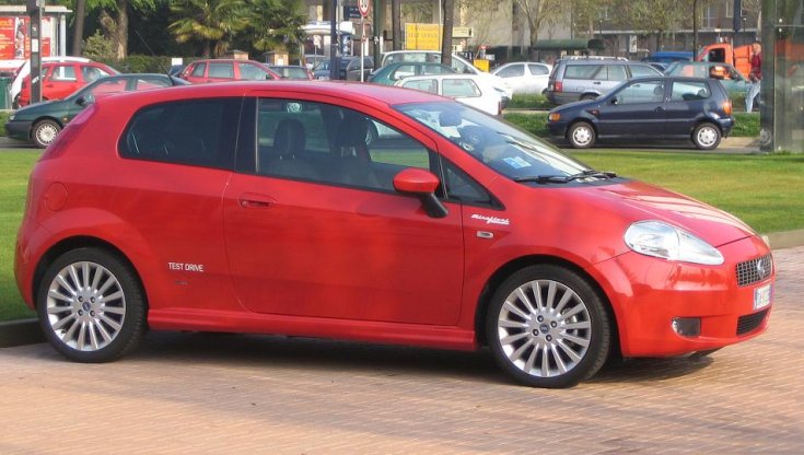 Fiat Grande Punto Daniel Radcliffe első autója