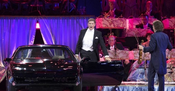 David Hasselhoff és André Rieu