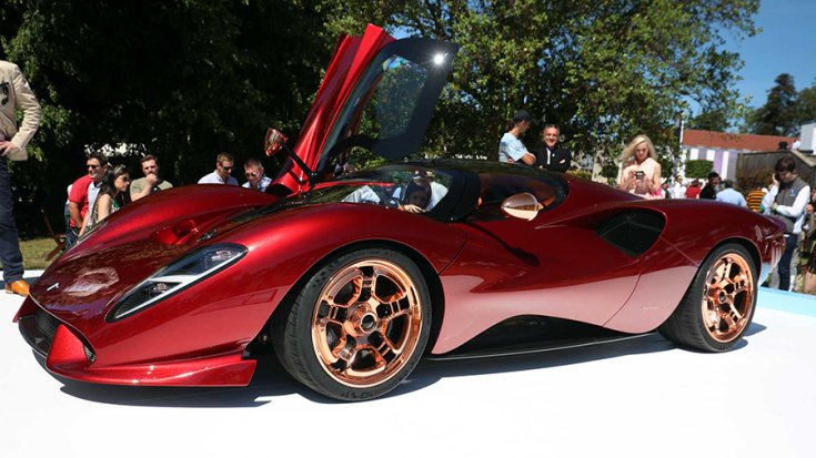 A De Tomaso P72 a Goodwoodi Autószalonon