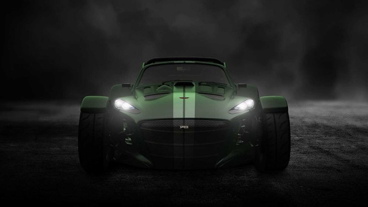 A Donkervoort D8 GTO-JD70 orrrésze
