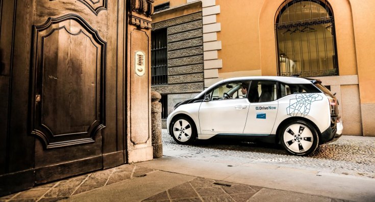 DriveNow autómegosztó BMW i3