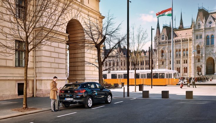 DriveNow autómegosztó BMW X2