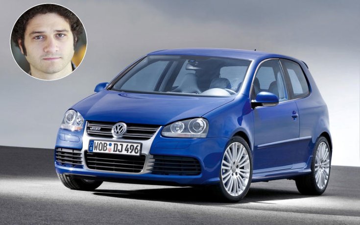 Dustin Moskovitz techmogul autója egy Volkswagen Golf R32