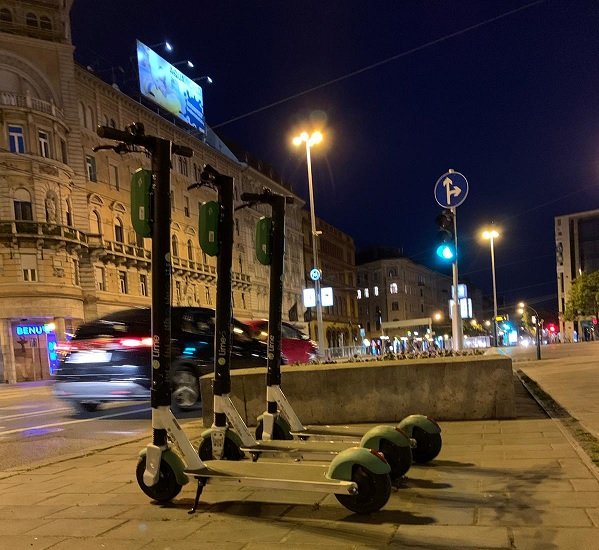 Elektromos rollerek Budapesten