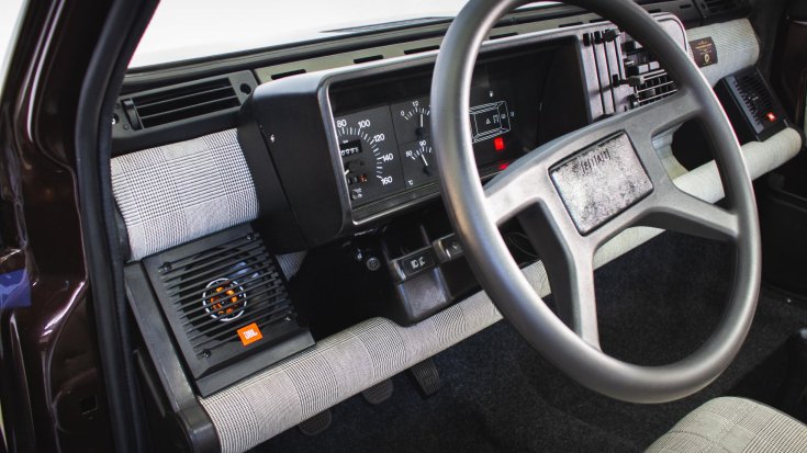 Elektromos Fiat Panda 4x4 műszerfala