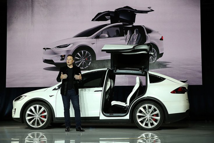 Elon Musk Tesla Model X