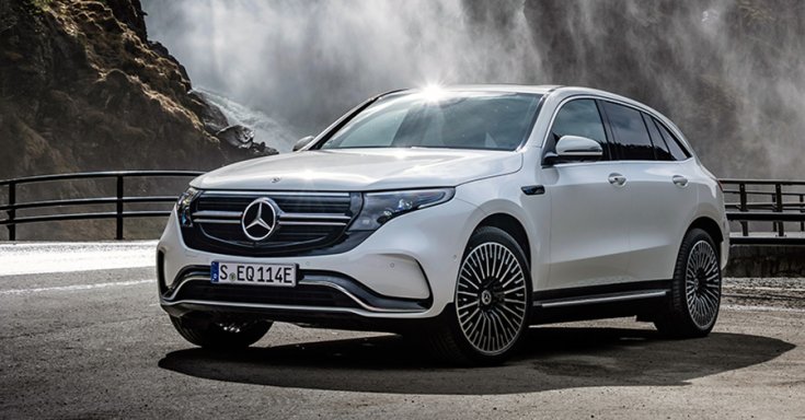 A Mercedes-benz EQC elektromos SUV