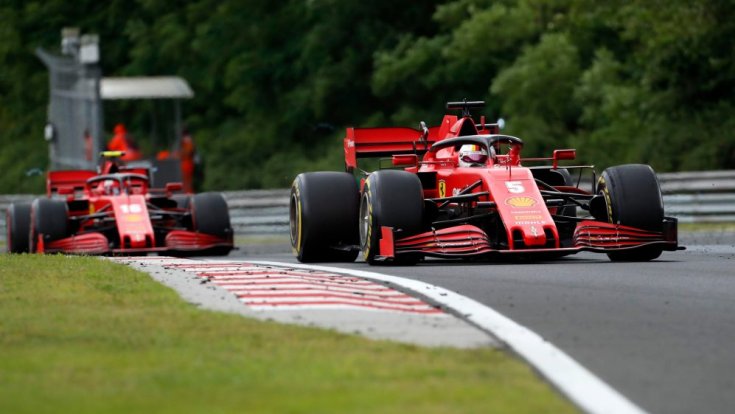 Leclerc és Vettel
