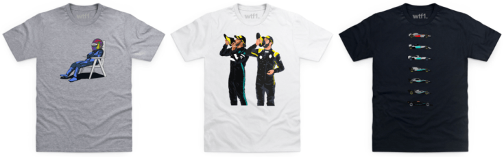 F1-es pólók