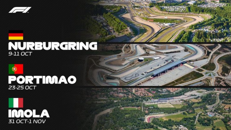 F1 új versenyek