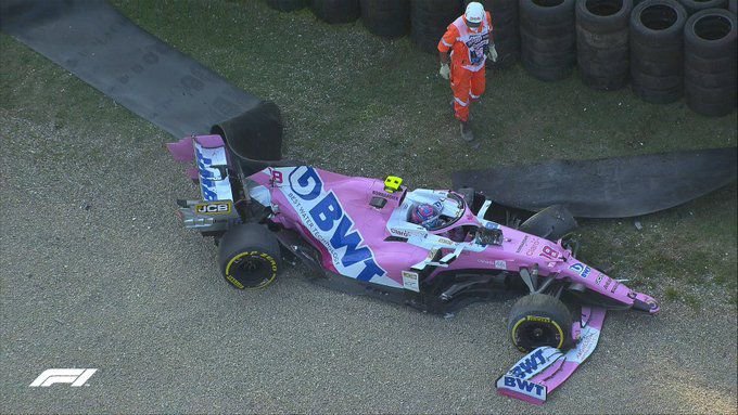 Lance Stroll kiesését követően ismét félbeszakadt a verseny