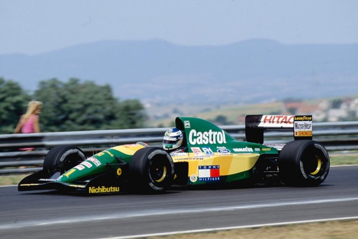 Häkkinen az 1992-es Magyar Nagydíjon