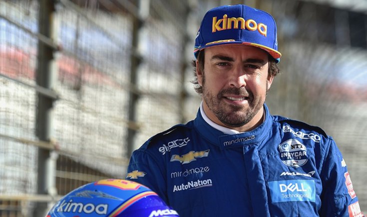 Fernando Alonso portréja