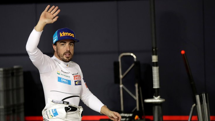 Fernando Alonso integet