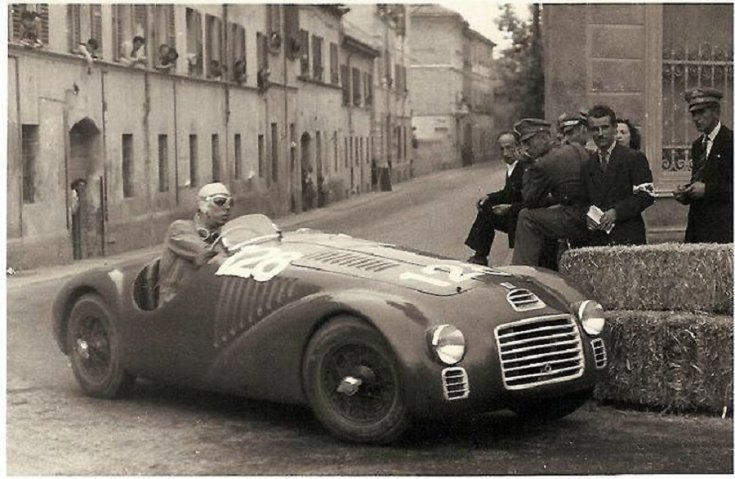 Ferrari 125 S az 1947-es Mille Miglián