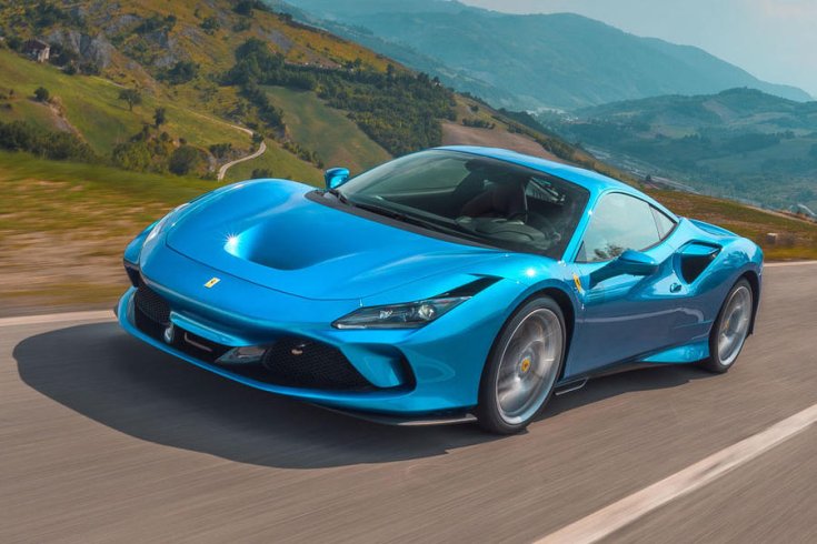 Ferrari F8 Tributo elölről