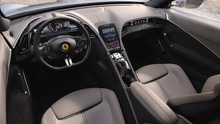 A Ferrari Roma beltere