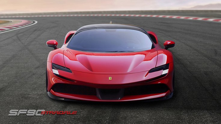 Ferrari SF90 Stradale szemből