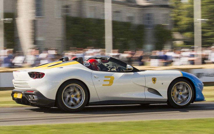 Ferrari SP3JC oldalról