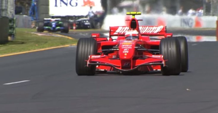 Räikkonen első Ferraris versenyén Ausztráliában
