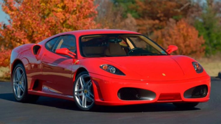 Ferrari F430 F1 oldalról
