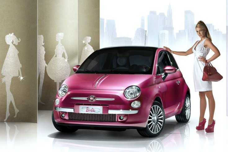 Fiat 500 barbie kivitel