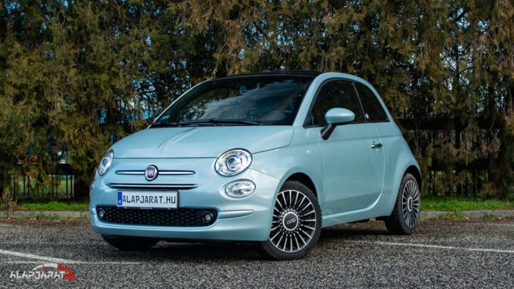 fiat 500 mhev teszt alapjárat