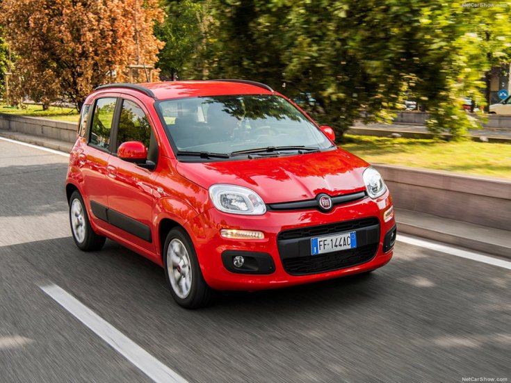 Fiat Panda menetközben